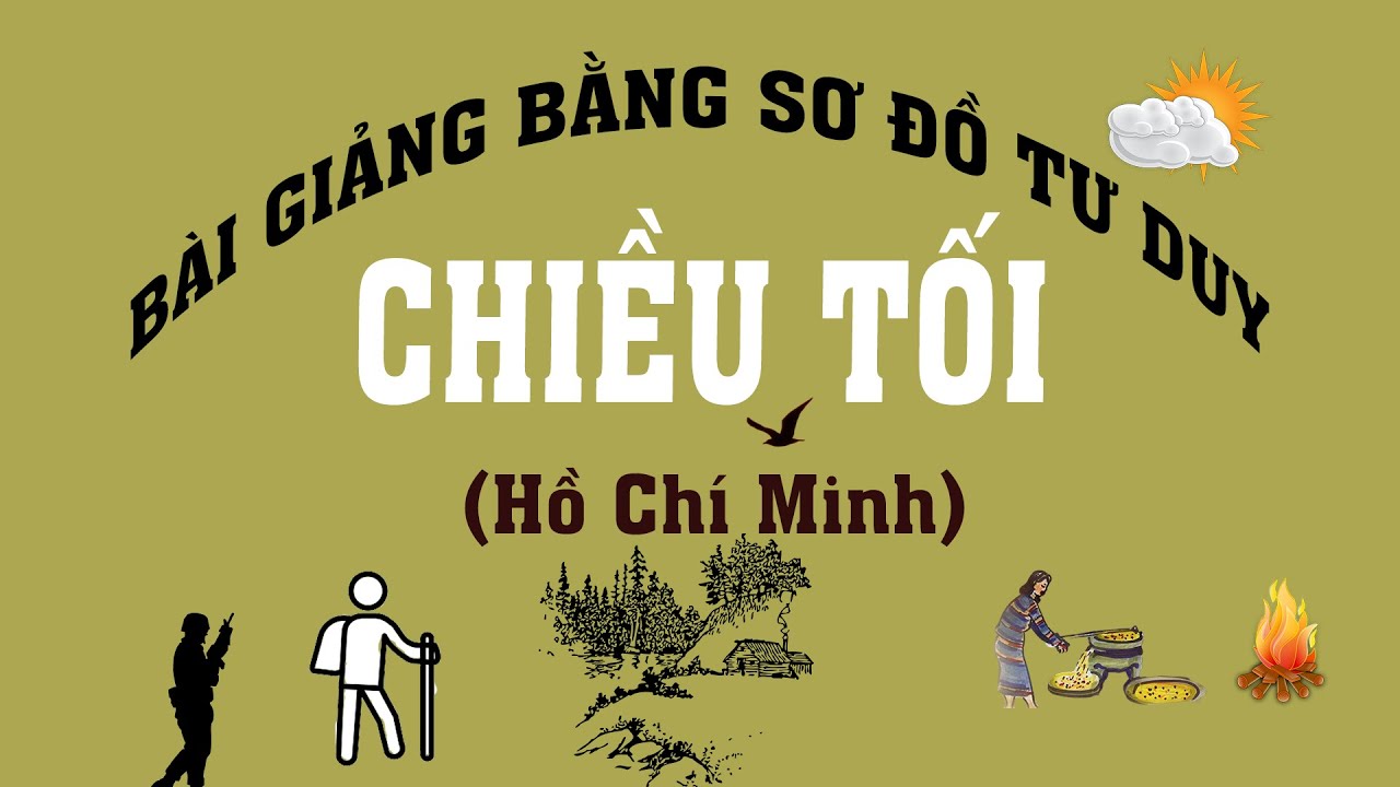 CHIỀU TỐI (Mộ) | Bài giảng bằng sơ đồ tư duy dễ hiểu... - youtube