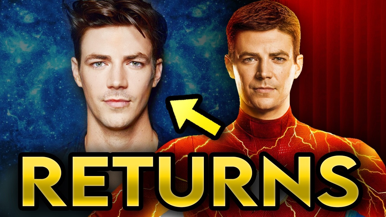 Grant Gustin Could Be RETURNING!? - HUGE Flash Teaser as James Gunn & Gustin Meet!