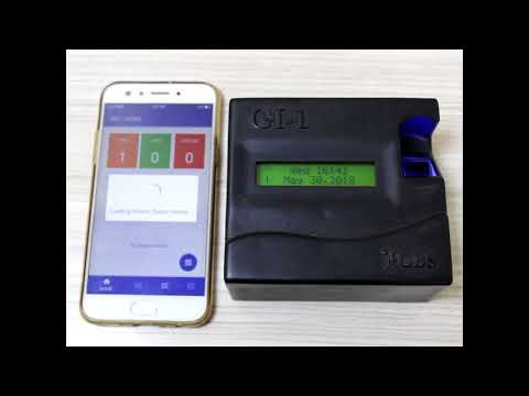 07- Registration of a finger at Device end II Employee Biometric attendance system with WIFI - video from Green Book Solutions