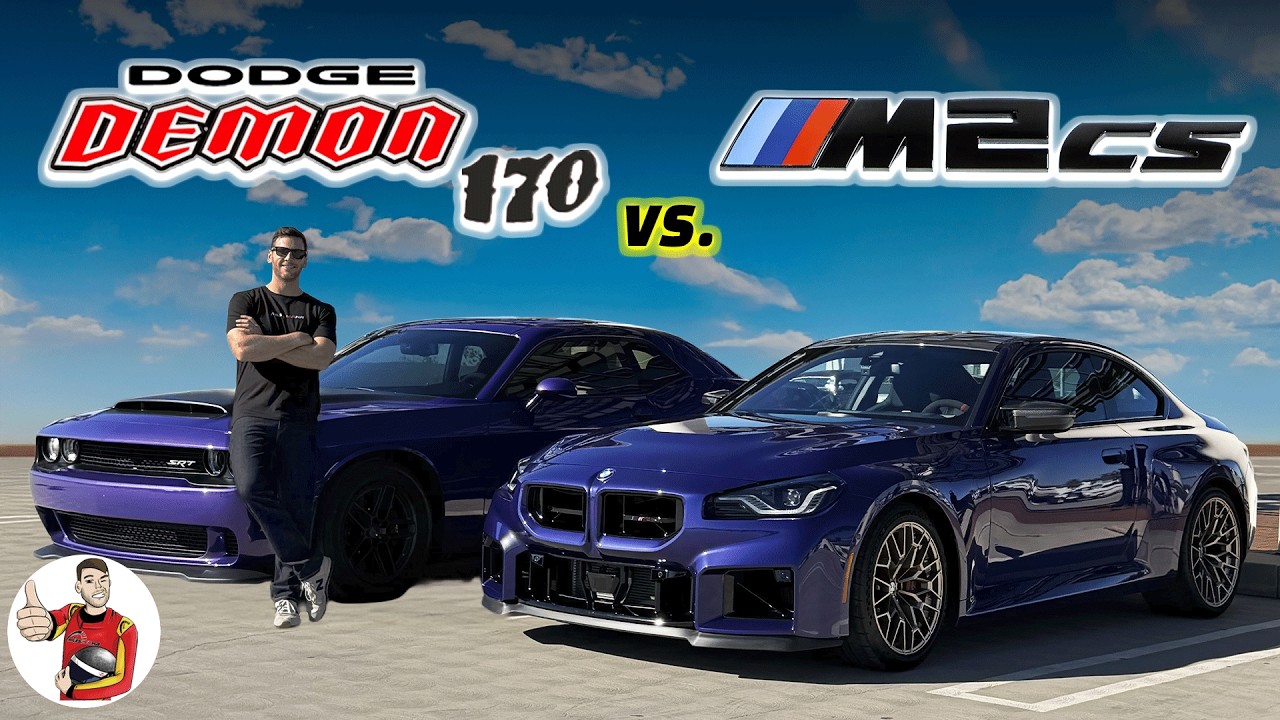 Which is Best?! My Dodge Demon 170 vs BMW M2 CS (POV Comparison)