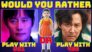 Would You Rather...SQUID GAME 2 Edition😱 #wouldyourather