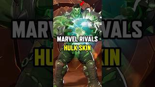 HULK'S NEW SKIN WILL BE INSANE IN MARVEL RIVALS