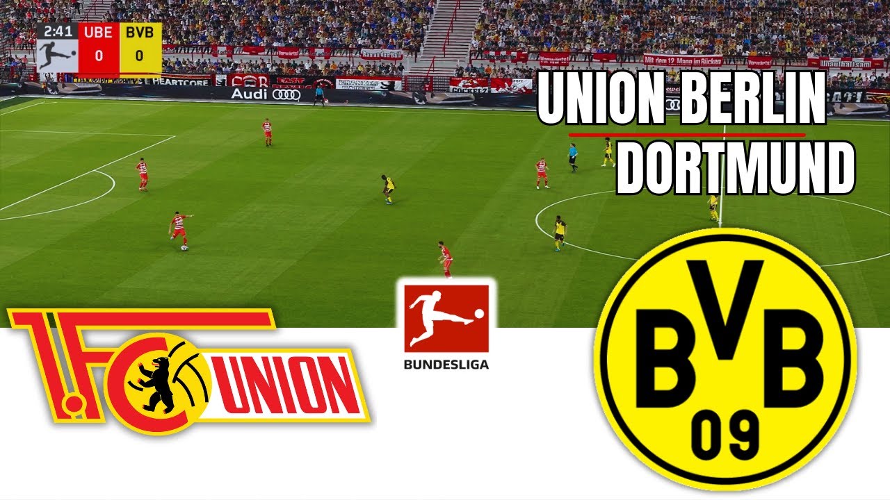 FC UNION BERLIN vs BORUSSIA DORTMUND Bundesliga 2026 Full Match Simulation/Prediction PES 26
