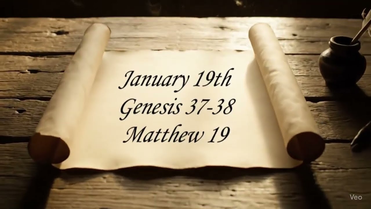 Genesis 37–38 & Matthew 19 | Day 19 | 2026 Global Bible Journey