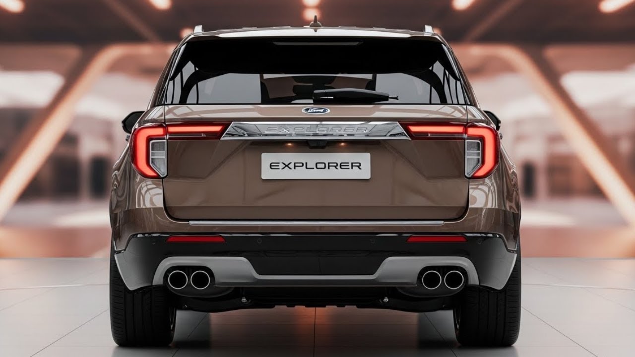 2026 Ford Explorer : Le SUV Nouvelle Génération Plus Moderne et Puissant