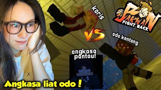 Karis Vs Odo Kentang, Dibantu Stresmen - Bakwan Fight Back Reaction