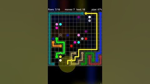 How To Solve Flow Free Bridges 15x15 Mania Pack Level 83 Board Walk Through Solution Walkthrough