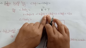 HTML tags | Part-3/3 | WT | Web Technology | Lec-07 | Bhanu Priya