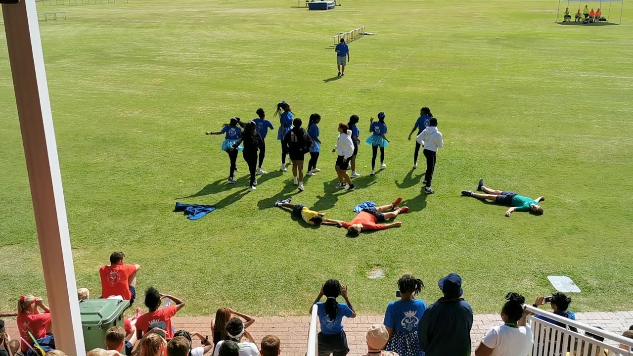 Interhouse Athletics war cry - Truro (Blue)