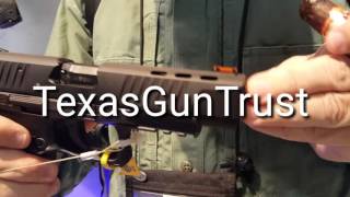 Texas NFA Gun Trust  Walther PPQ. 22LR 5 Threaded