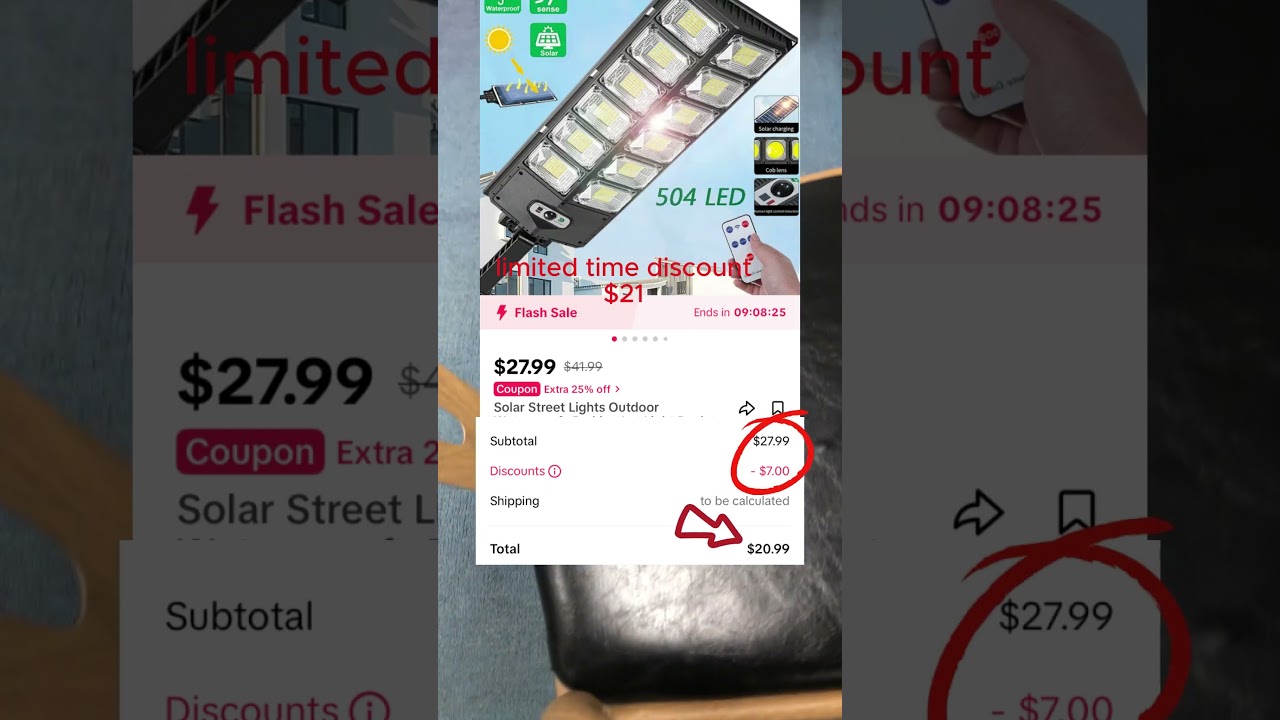 Eco-friendly solar street lights 