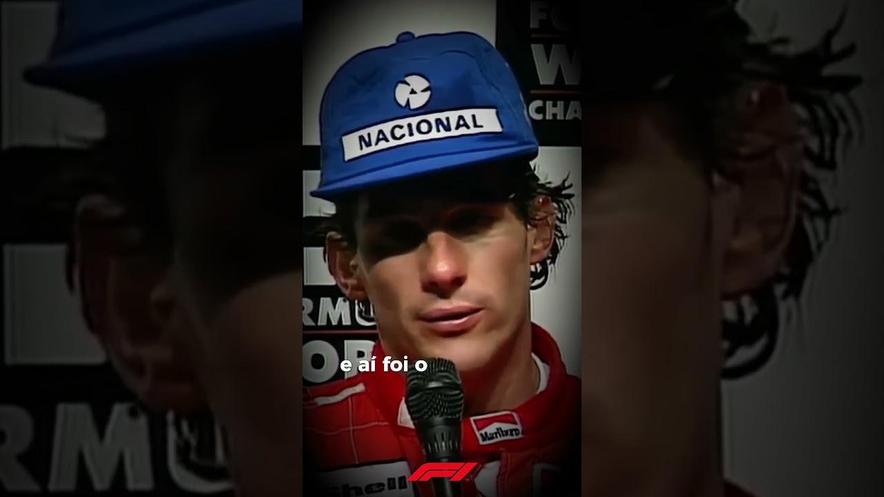 entrevista de Ayrton Senna #senna #ayrton #ediçãodevideos