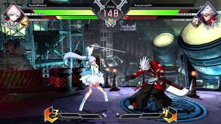 BlazBlue Cross Tag Battle - Weiss, Yang Vs Ragna, Jin