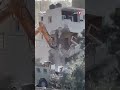 الجيش الإسرائيلي يهدم منزلاً فلسطينياً في بلدة ترقوميا قرب الخليل