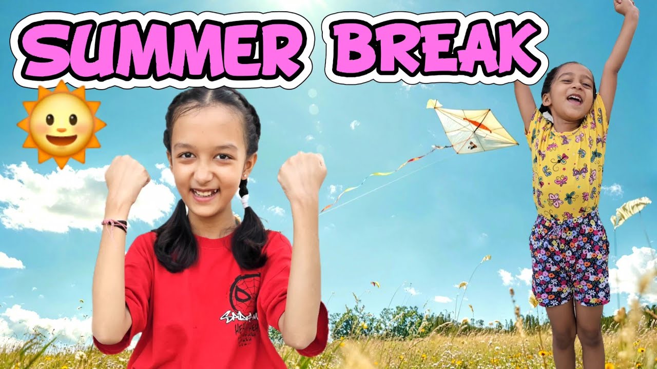 SUMMER VACATION 🌞🤩📕😍 | Family Vlog |  Summer Holidays | Aayu and Vanu