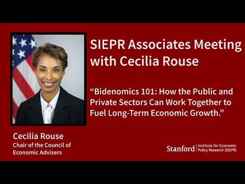 Associates Meeting with Cecilia Rouse, Chair of the Council of Economic Advisers Episode cover