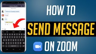 How To Send Message on Zoom screenshot 2