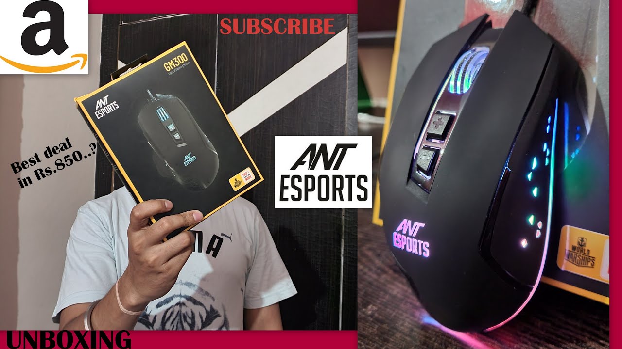 Ant Esports GM300 RGB Gaming Mouse Budget gaming mouse under 1000