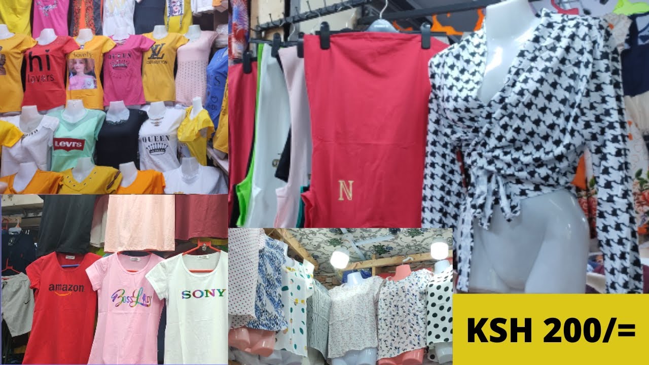 BEST EASTLEIGH MALLS TO GET THE CHEAPEST, GOOD QUALITY LADIES TOPS