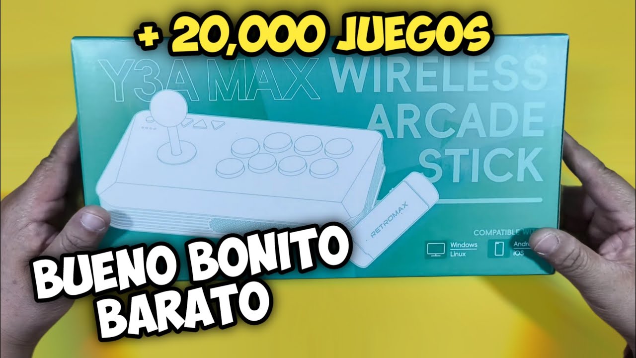 “¡El Arcade Stick MÁS COMPLETO y BARATO del 2025! 🤩 Y3A Max – Colaboración Especial”