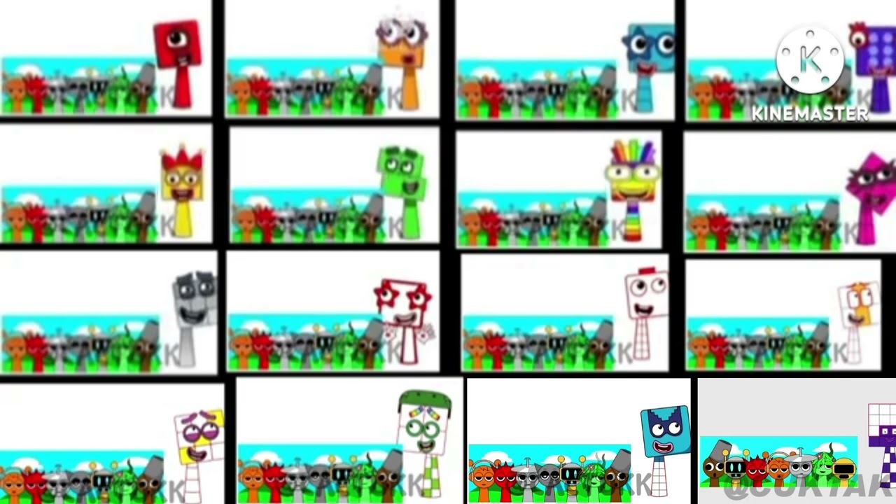 16 Sprunki Oc 3 NUMBERBLOCKS PACK