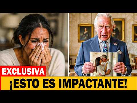 ¡Carlos III ENFURECIDO tras filtrarse relación pagada entre Meghan y Andrés!