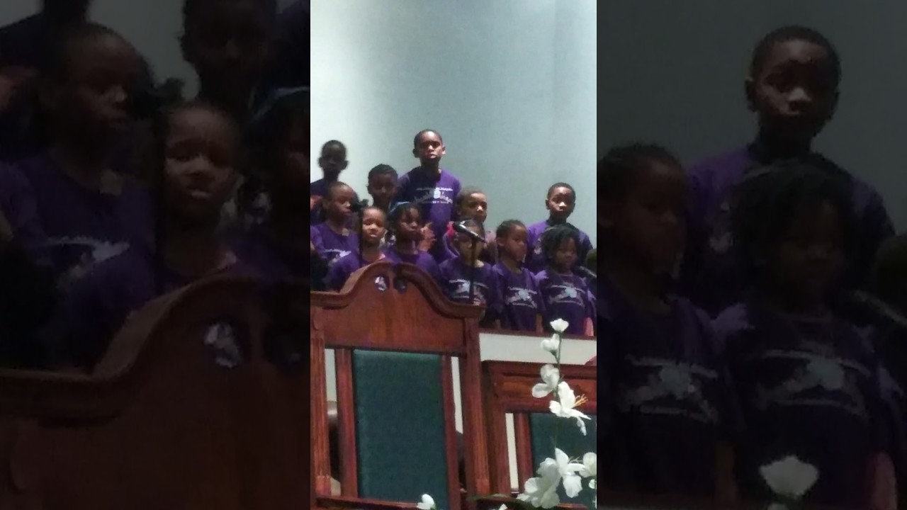 Jada singing at church