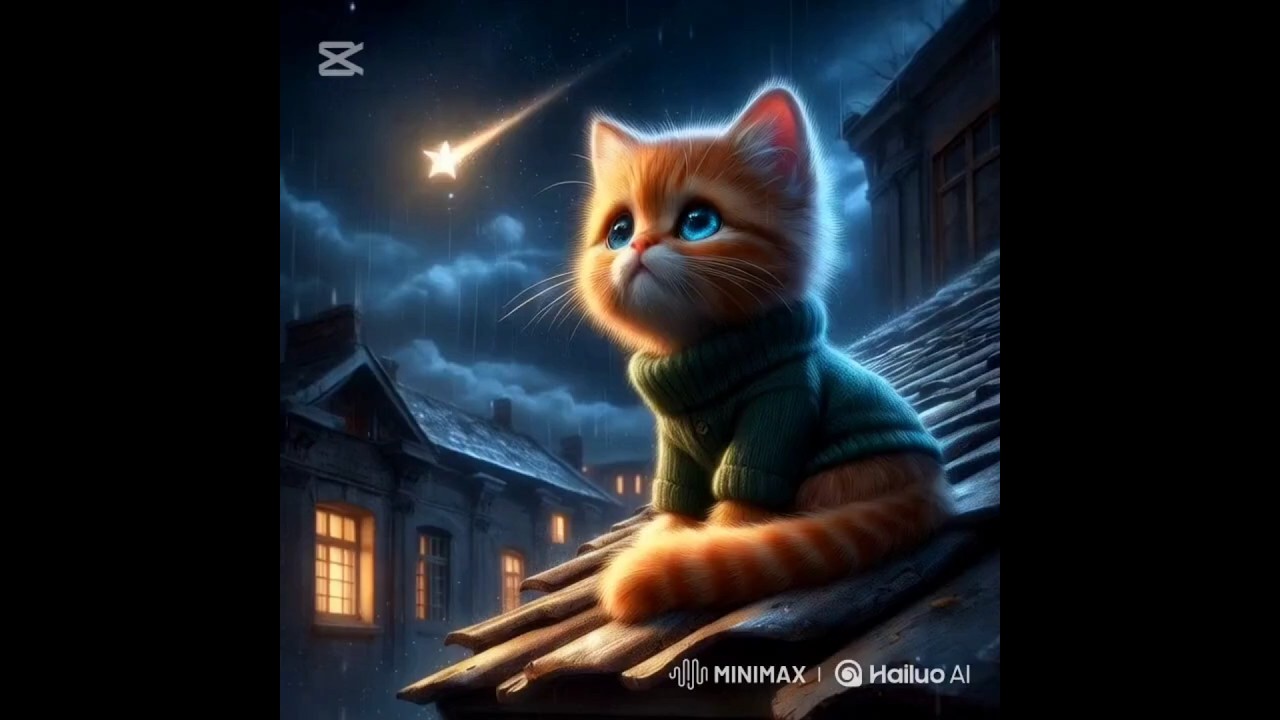 The Lonely Kitten and the Falling Star | A Heartwarming Story of Friendship and Hope 
