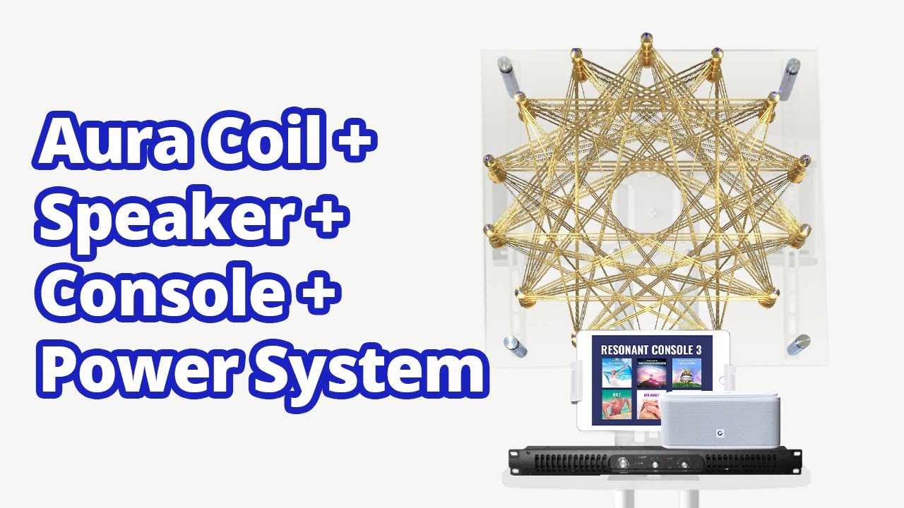 How to Assemble Your Aura Coil PRO System (on Stand) and Connect it to Your Speaker at the Same Time
