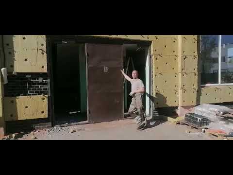 демонтаж металлической двери. супер лёгкий способ