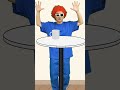 Thief drinks orange juice｜JAPAN STAR #shorts #js #dance #japanstar #animation #molding