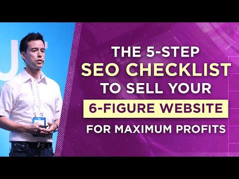 The 5-Step SEO Checklist To Sell Your 6-Figure Website For Maximum Profits