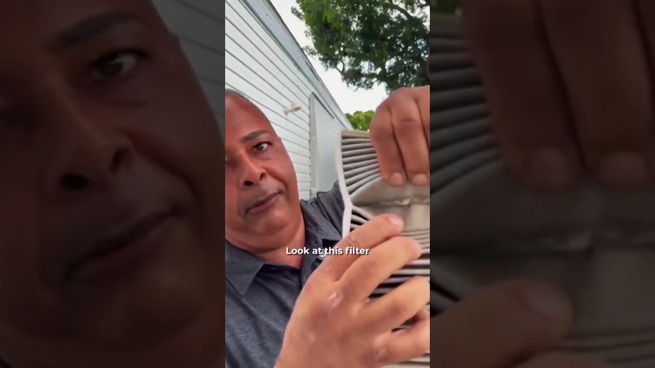 Ac cabin filter cleaner inside car