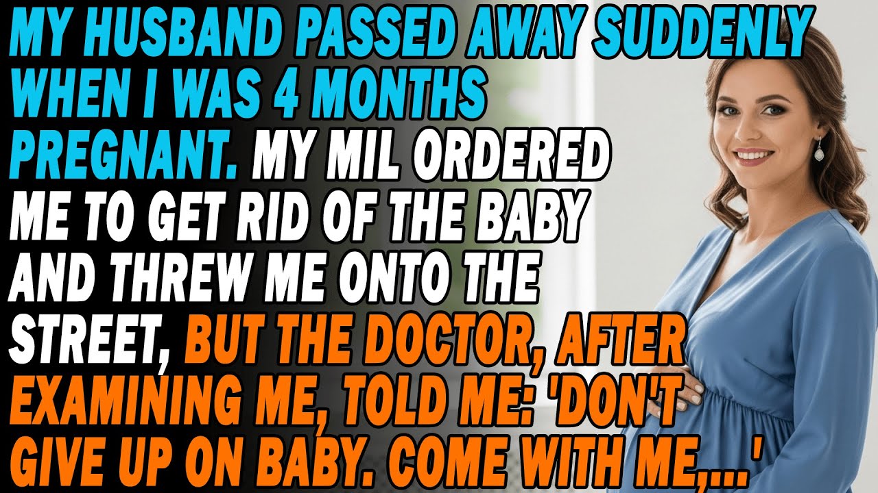 I Was Widowed💔And Pregnant🤰🏼When My MIL Threw Me Out, Forcing Me 'To Get Rid Of It'🚫Until A Doctor..