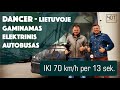 DANCER elektrinis autobusas gaminamas Lietuvoje, per 13 sek iki 70 km/h - 40T sunkioji technika.
