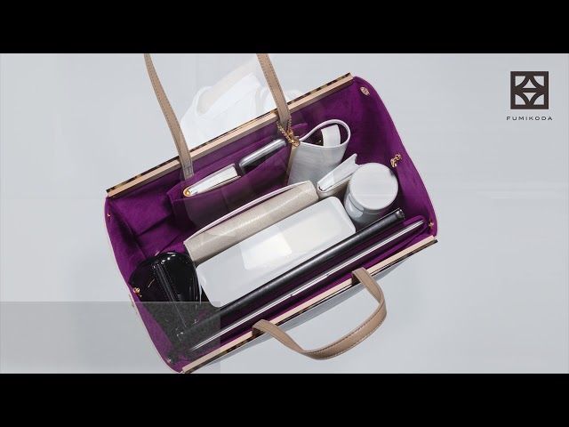 トートバッグ【GINA】シリーズ機能紹介｜FUMIKODA - YouTube