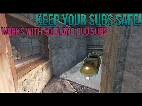 Tutoriel de construction de la base d'un sous-marin Rust