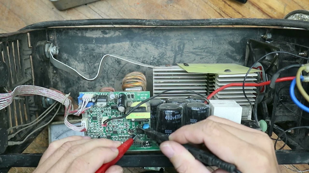 Sửa nguồn máy hàn chạy IC SD6834.Lỗi bất cẩn thợ điện cơ!