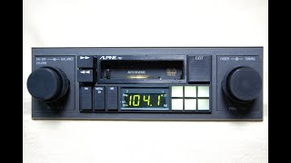 Vintage Alpine 7162 AM/FM cassette car stereo #9