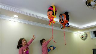 Eyvah Uçan Balonlar Tavanda Asılı Kaldı