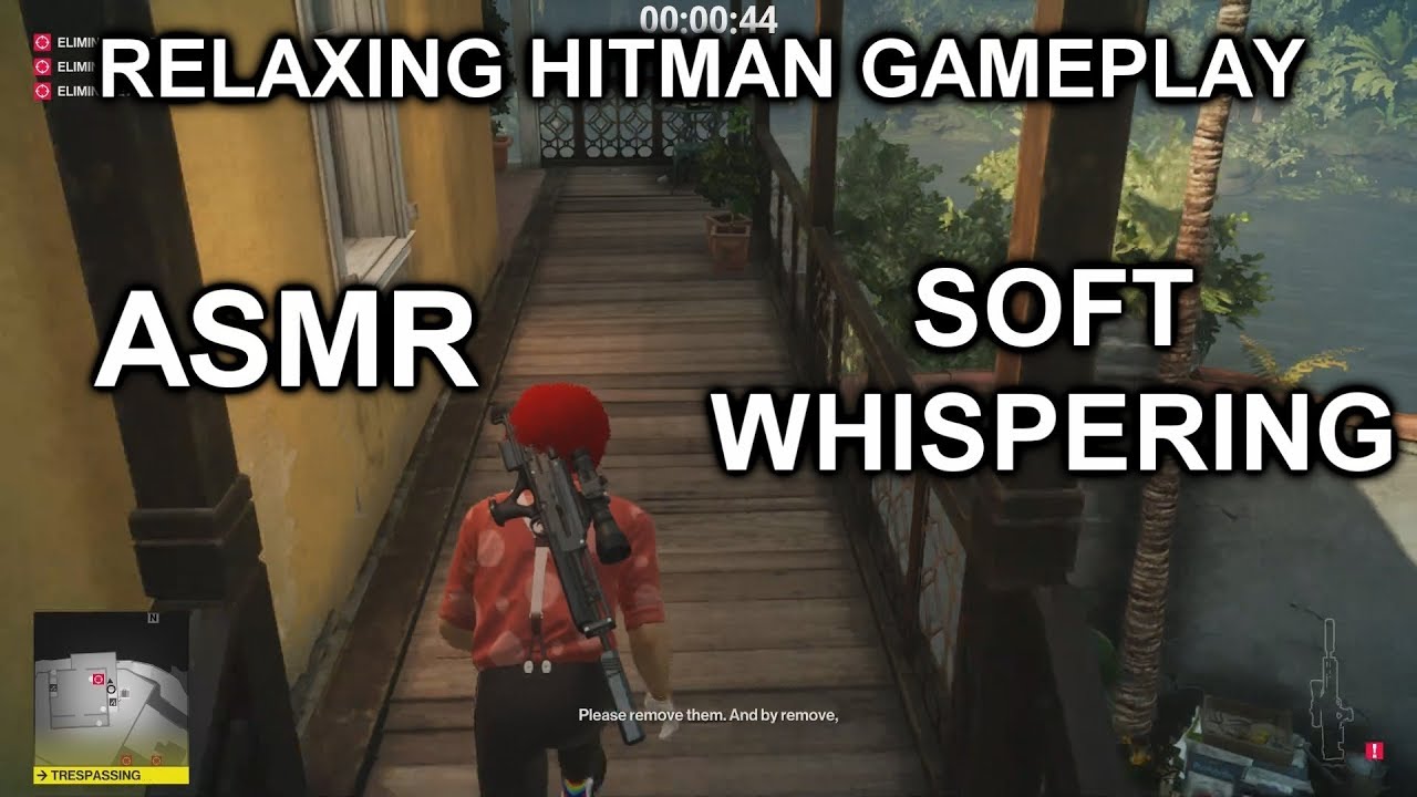 ASMR RELAXING HITMAN 2 GAMEPLAY | Soft Whispering |