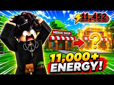 I Spent 11,000 Energies in MERGE SHOP to MAX ALL Shops! (INSANE RESULT)