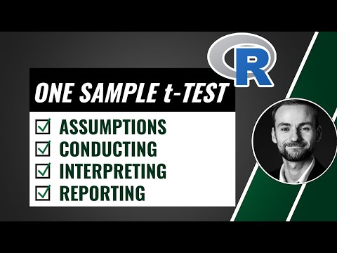 One sample t-test in R - ALL IN ONE (Assumptions, Calculation, Interpretation, Reporting)