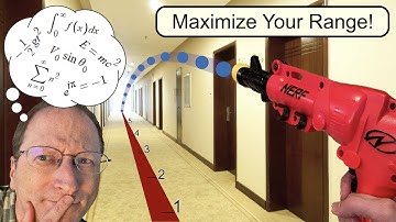 How to Maximize the Range of a Projectile Launched Indoors from a Handheld Device