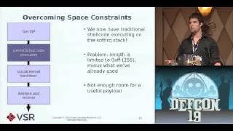 DEFCON 19: Remote Kernel Exploitation