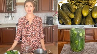 Вкуснее просто не ела! Рецепт солёных огурцов моей бабушки