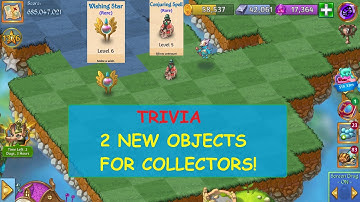 Merge Dragons! Trivia#2 - 2 New Objects for Collectors!