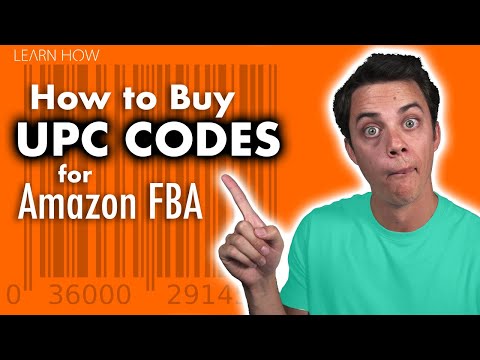 How to Buy UPC Codes for Amazon FBA Products