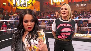 Natalya Confronts Roxanne Perez