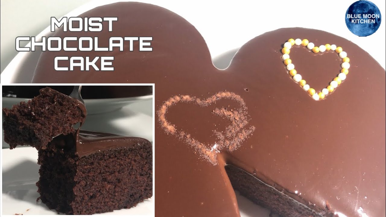 CHOCOLATE GANACHE CAKE VERY EASY URDU, HINDI BLUE MOON KITCHEN YouTube